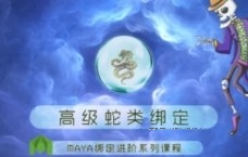 老船maya绑定高级蛇【网盘资源】